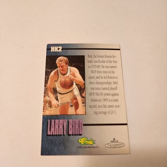 Hallmark Keepsake Ornament NBA Hoop Stars Larry Bird from Boston Celtics 1996 - Picture 6 of 6